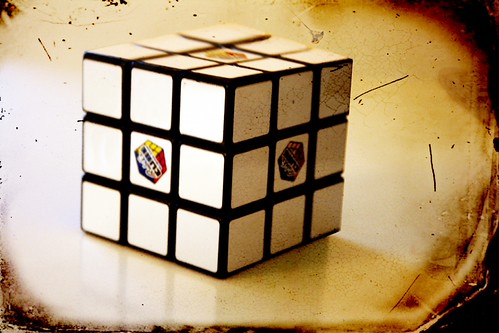 White Rubik's Cube